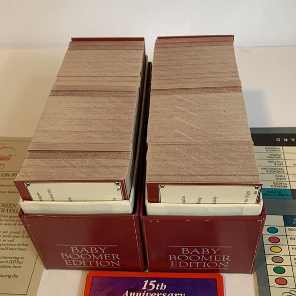 Trivial Pursuit Baby Boomer Edition Subsidiary Card Game - Picture 3 of 5